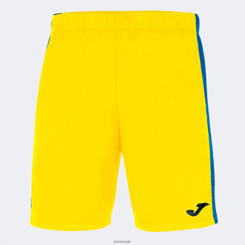 nei Joma shorts maxi gul kongeblå FBD0T04587 menn
