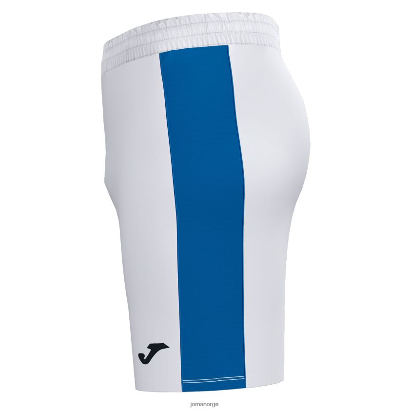 nei Joma shorts maxi hvit kongeblå FBD0T04595 menn