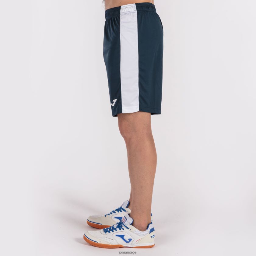 nei Joma shorts maxi marineblå hvit FBD0T03409 menn