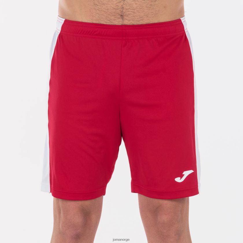 nei Joma shorts maxi rød Hvit FBD0T01455 menn