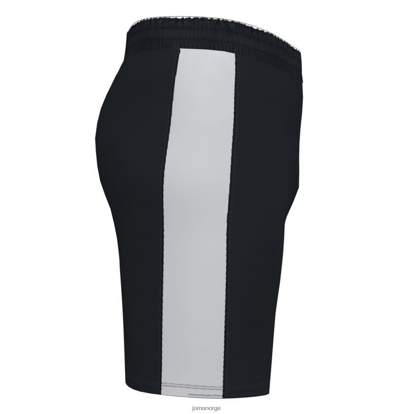 nei Joma shorts maxi svart hvit FBD0T04196 menn