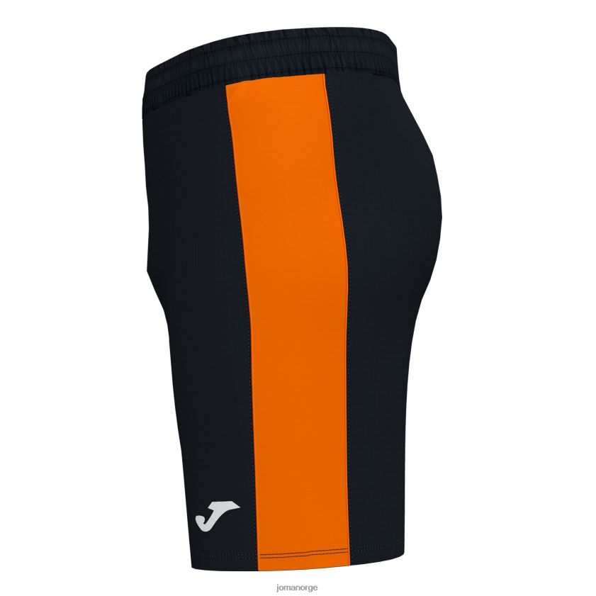 nei Joma shorts maxi svart oransje FBD0T04426 menn