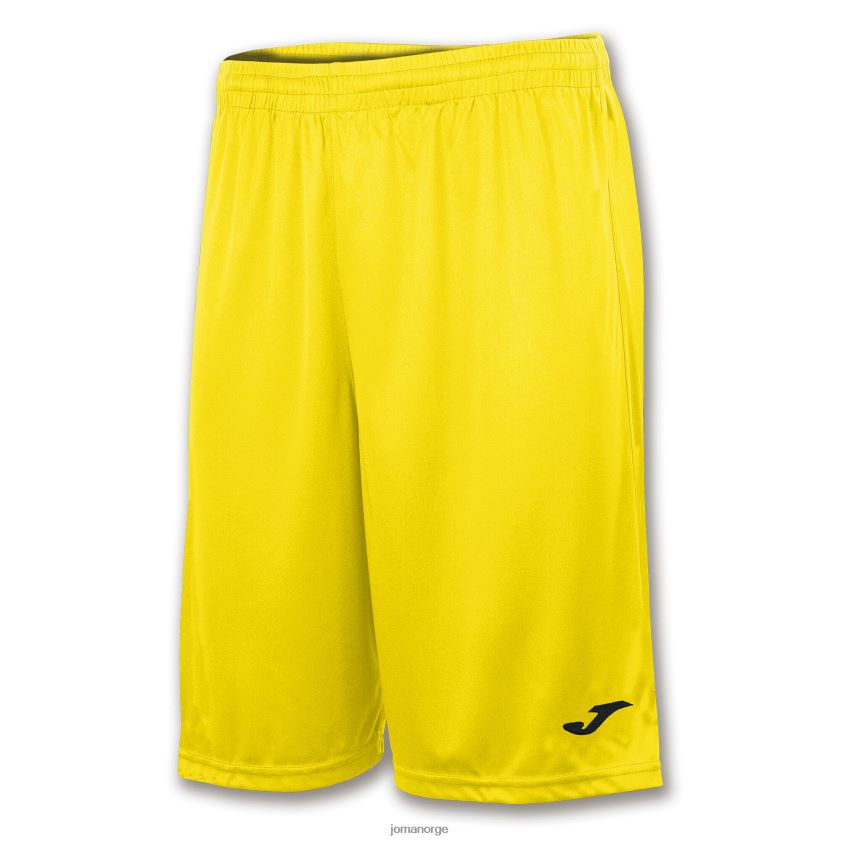 nei Joma shorts nobel lang gul FBD0T04360 menn