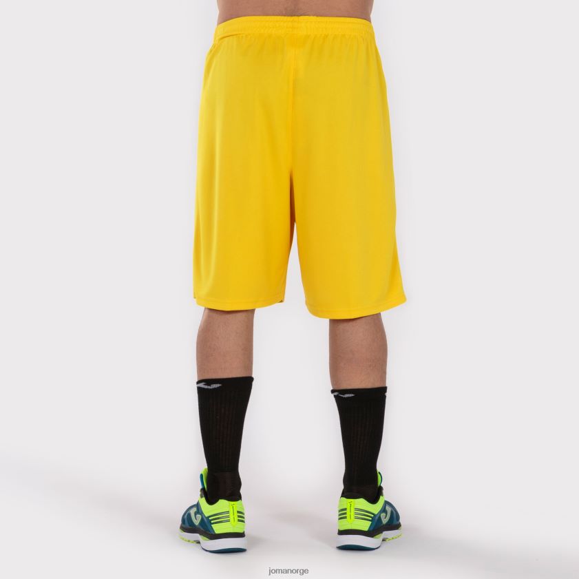 nei Joma shorts nobel lang gul FBD0T04360 menn