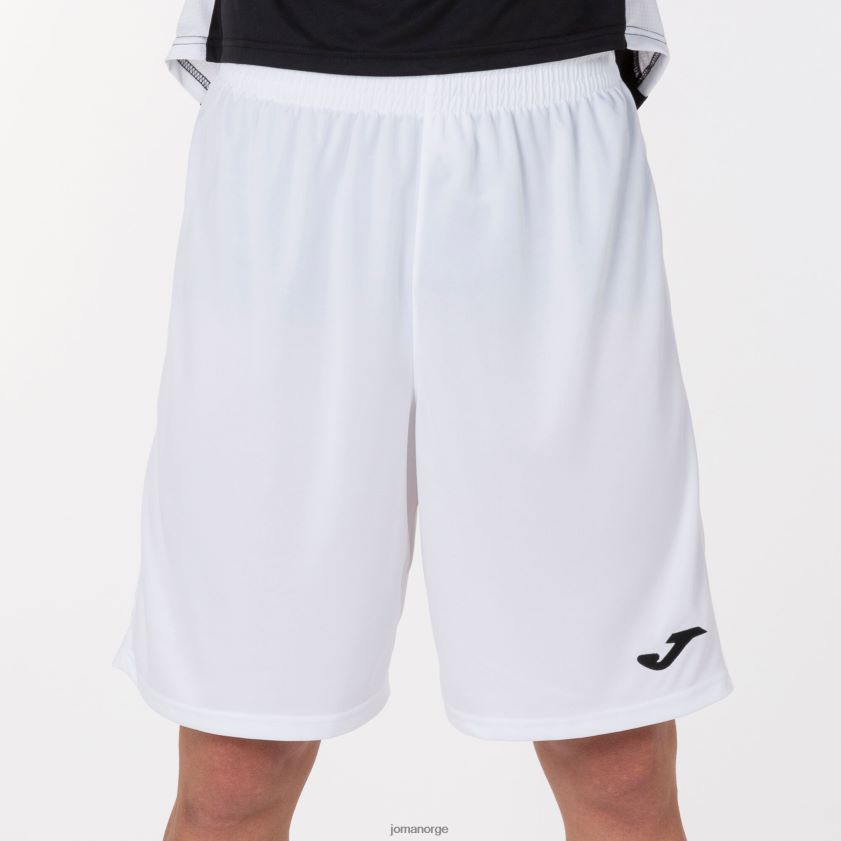 nei Joma shorts nobel lang hvit FBD0T0538 menn