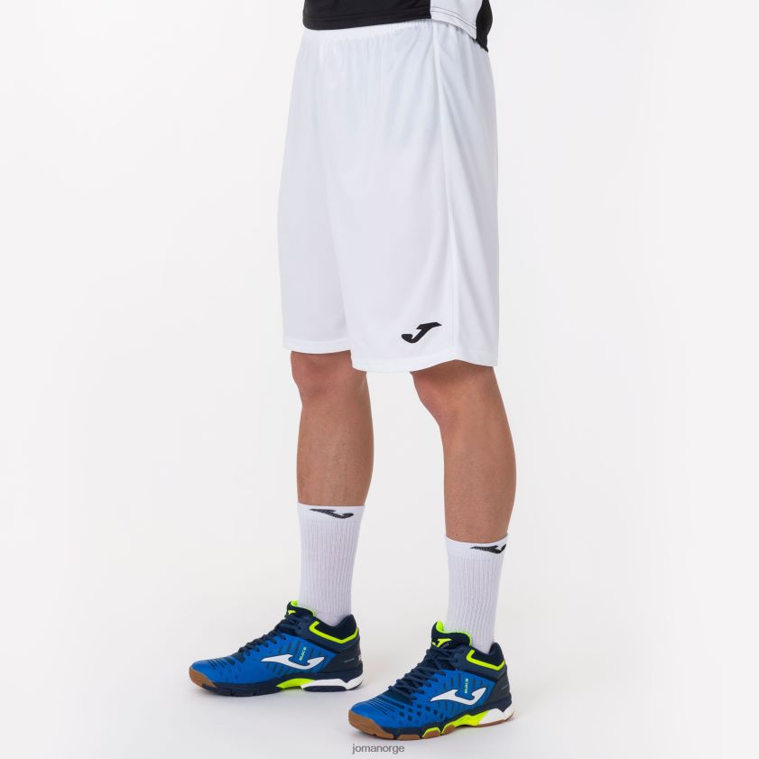 nei Joma shorts nobel lang hvit FBD0T0538 menn