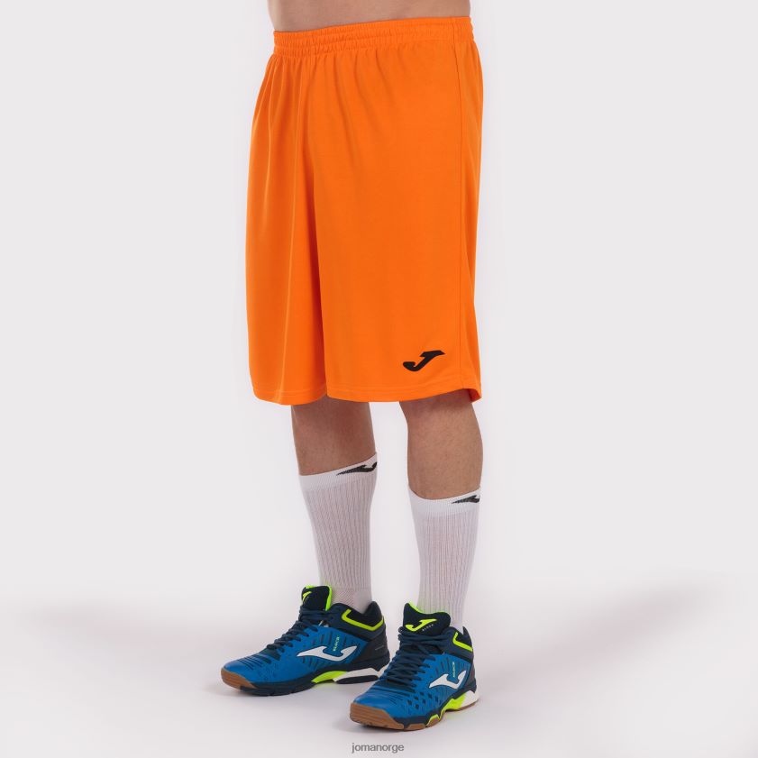 nei Joma shorts nobel lang oransje FBD0T01542 menn