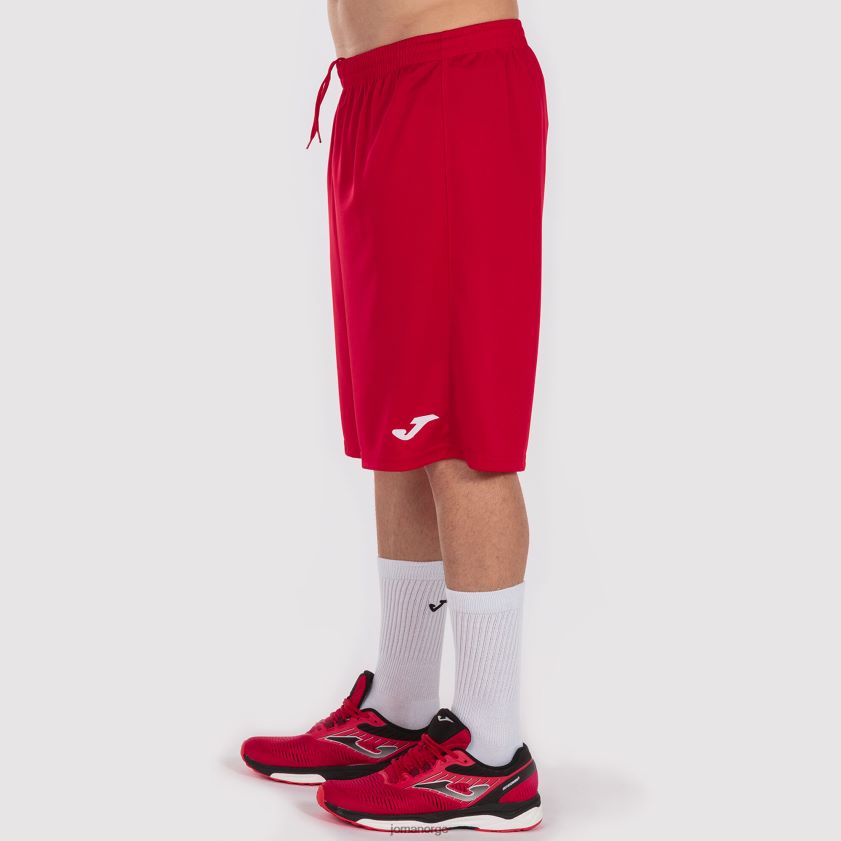nei Joma shorts nobel lang rød FBD0T0539 menn