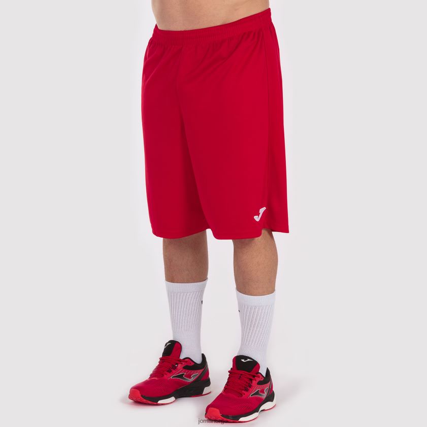 nei Joma shorts nobel lang rød FBD0T0539 menn