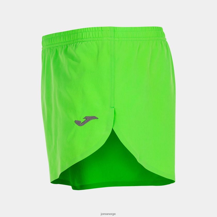 nei Joma shorts olimpia fluorescerende grønn FBD0T0496 menn