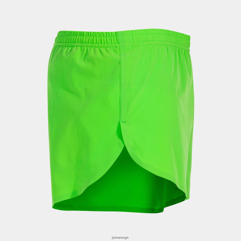 nei Joma shorts olimpia fluorescerende grønn FBD0T0496 menn