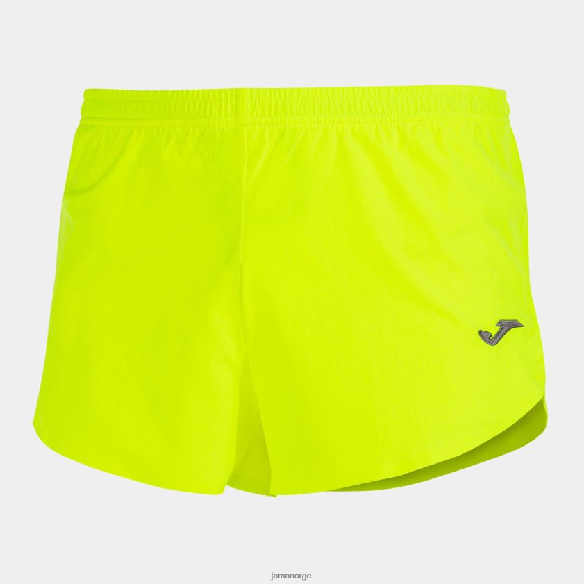 nei Joma shorts olimpia fluorescerende gul FBD0T0497 menn