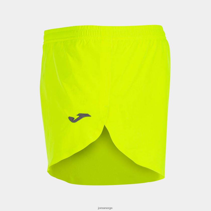 nei Joma shorts olimpia fluorescerende gul FBD0T0497 menn