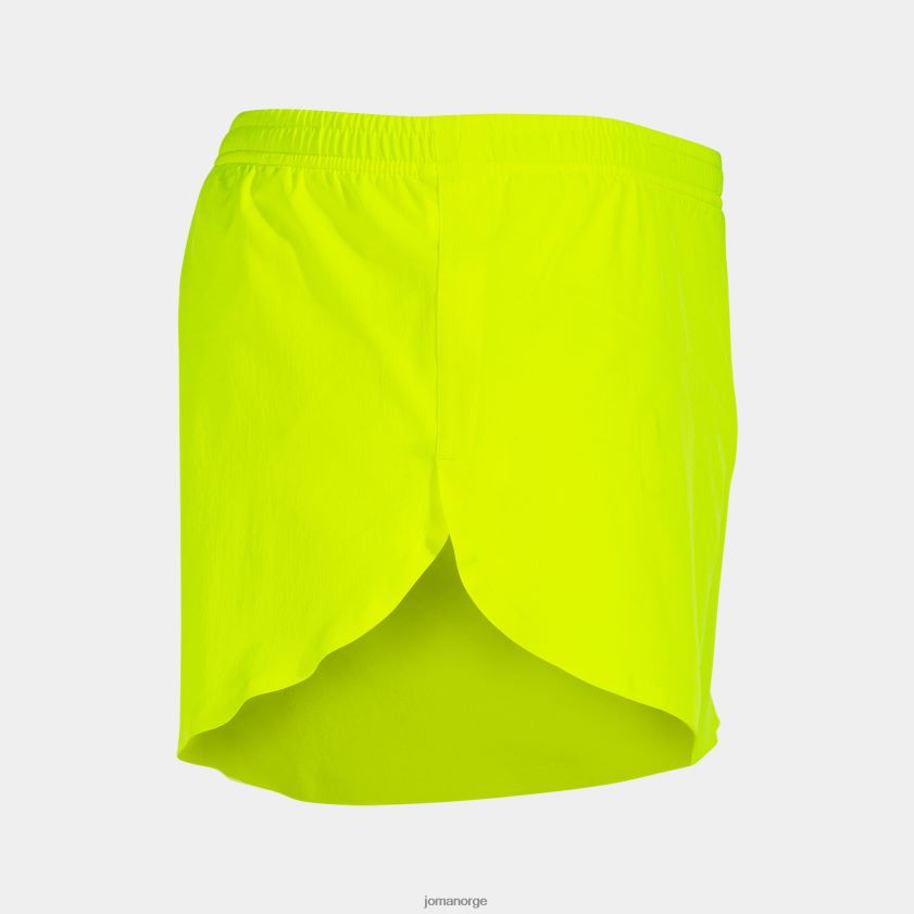 nei Joma shorts olimpia fluorescerende gul FBD0T0497 menn