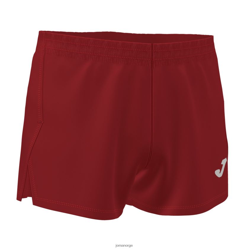 nei Joma shorts plate ii rød FBD0T03344 menn