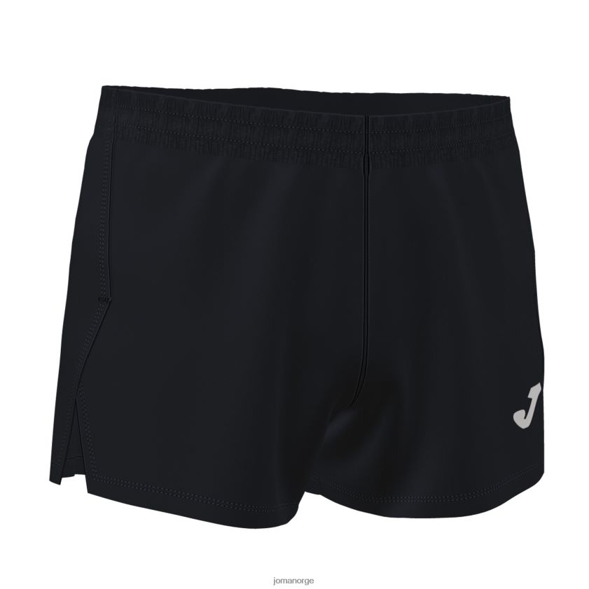 nei Joma shorts plate ii svart FBD0T04544 menn