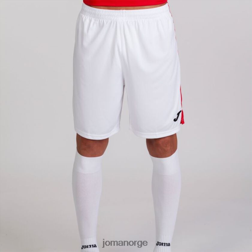 nei Joma shorts tokio ii hvit rød FBD0T0513 menn