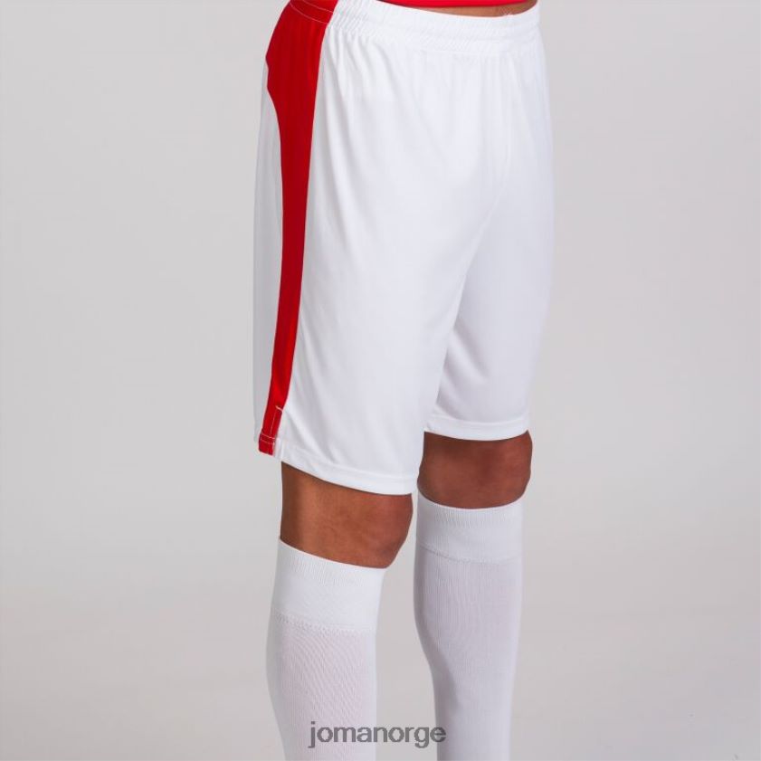 nei Joma shorts tokio ii hvit rød FBD0T0513 menn
