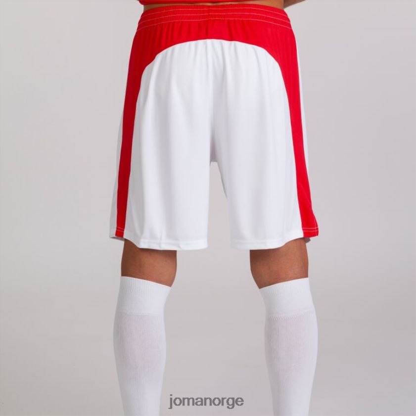 nei Joma shorts tokio ii hvit rød FBD0T0513 menn