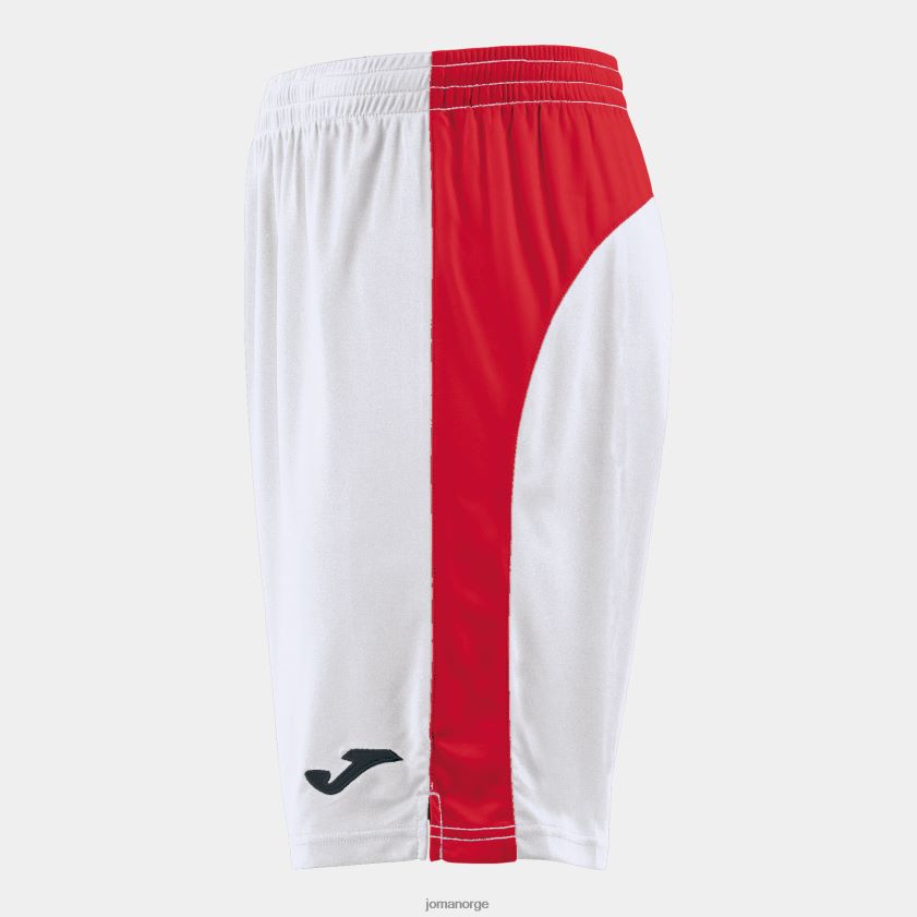 nei Joma shorts tokio ii hvit rød FBD0T0513 menn