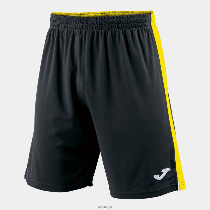 nei Joma shorts tokio ii svart gul FBD0T0964 menn
