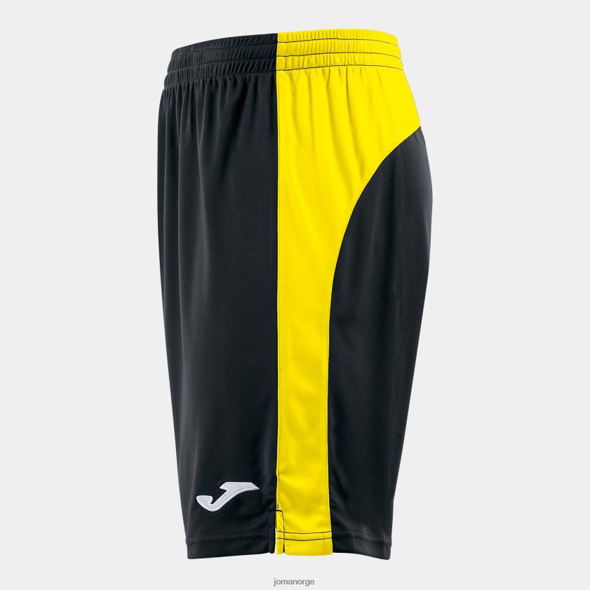 nei Joma shorts tokio ii svart gul FBD0T0964 menn