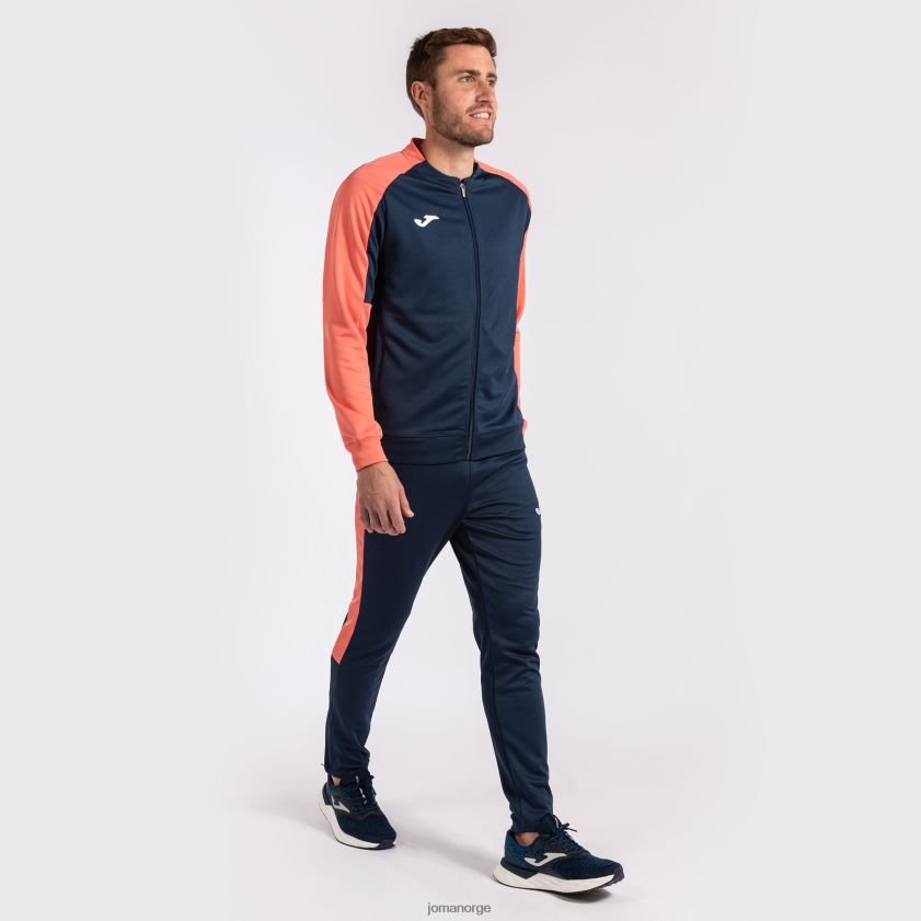 nei Joma økomesterskap i treningsdrakt marineblå fluorescerende oransje FBD0T01546 menn
