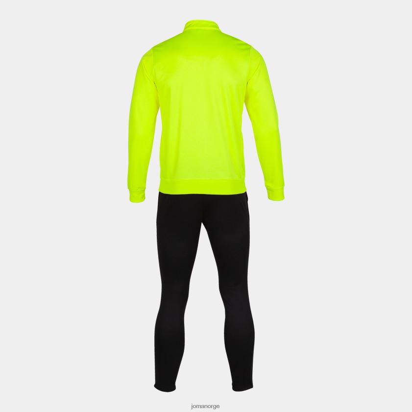 nei Joma treningsdress akademi ii fluorescerende gul svart FBD0T03477 menn