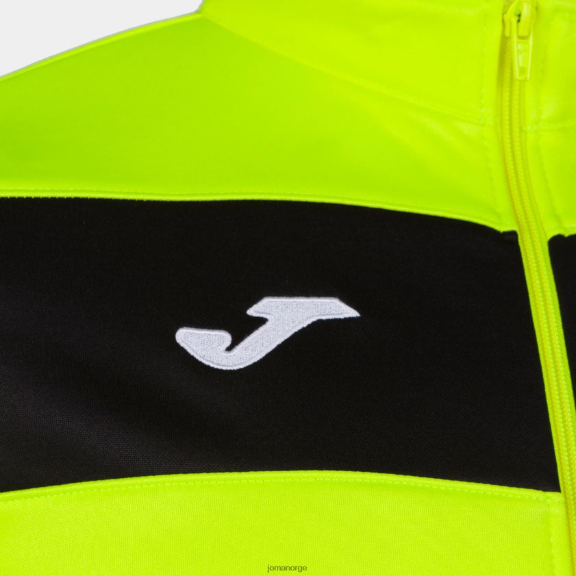 nei Joma treningsdress akademi ii fluorescerende gul svart FBD0T03477 menn