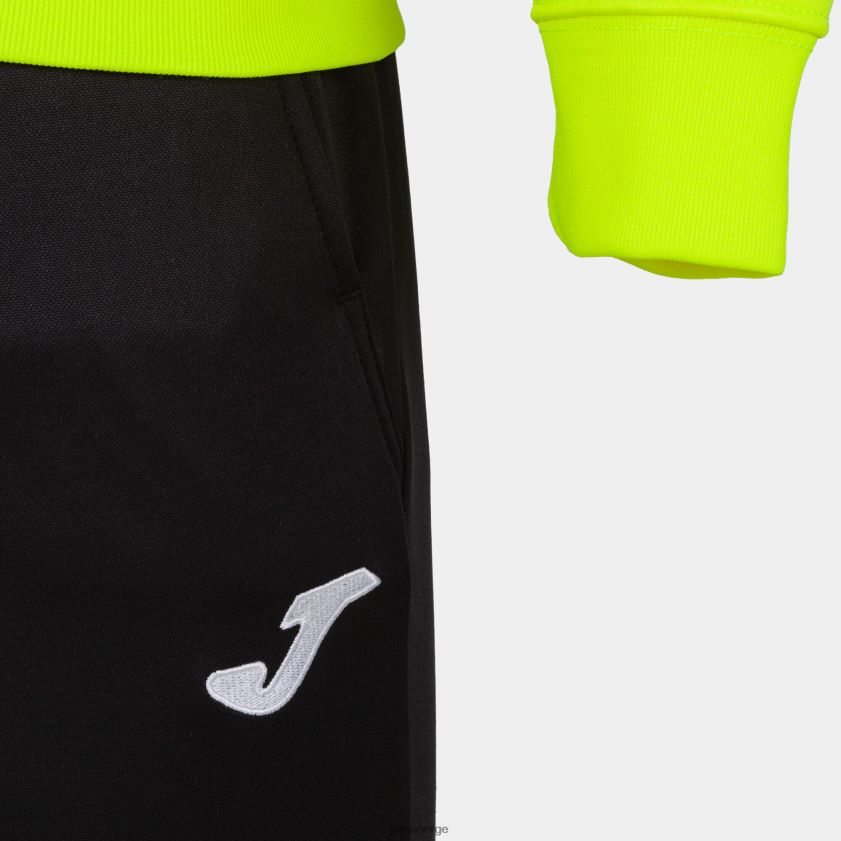 nei Joma treningsdress akademi ii fluorescerende gul svart FBD0T03477 menn