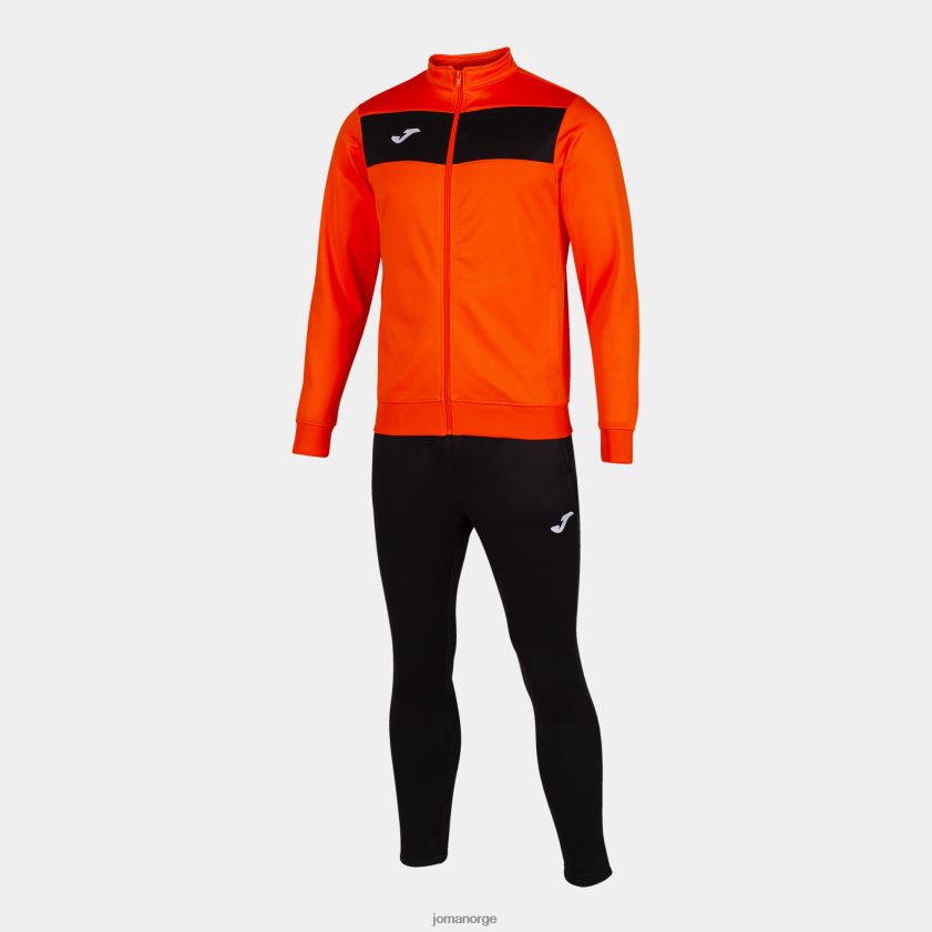nei Joma treningsdress akademi ii oransje svart FBD0T03478 menn