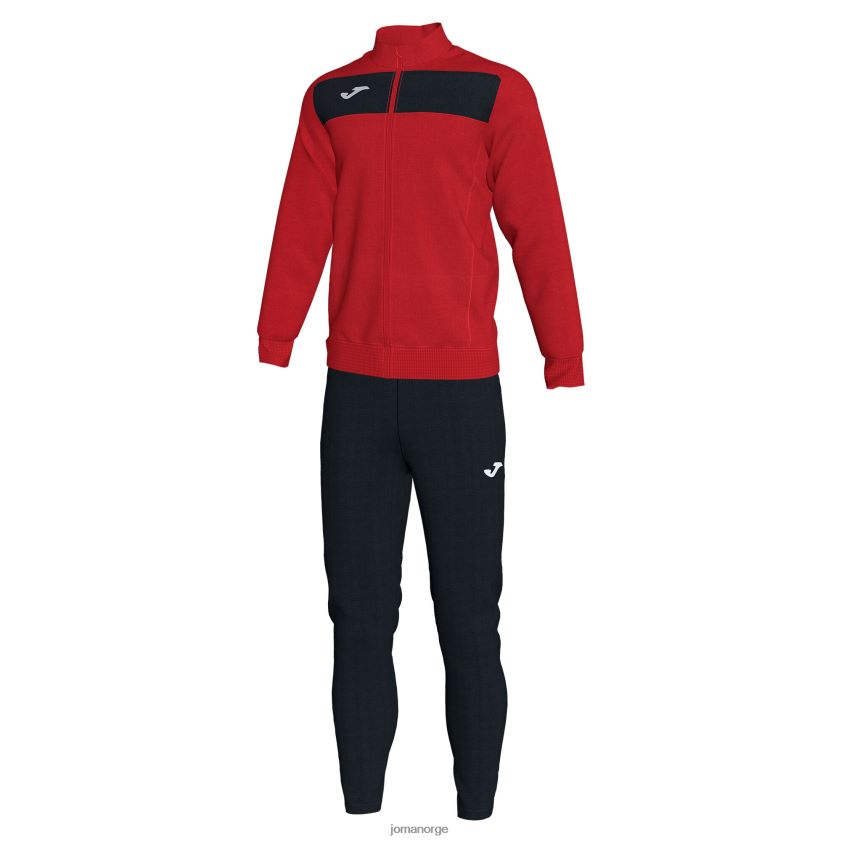 nei Joma treningsdress akademi ii rød svart FBD0T0979 menn
