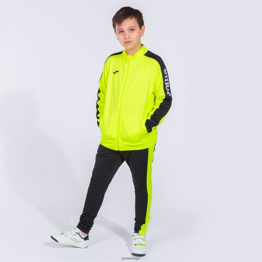 nei Joma treningsdress akademi iii fluorescerende gul svart FBD0T04199 menn