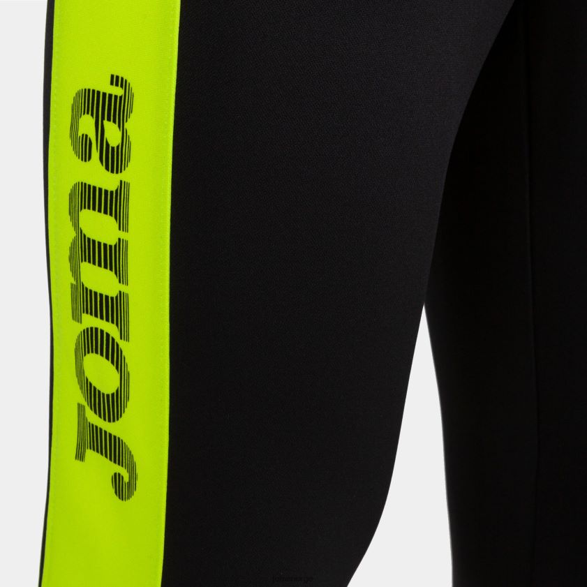 nei Joma treningsdress akademi iii fluorescerende gul svart FBD0T04199 menn