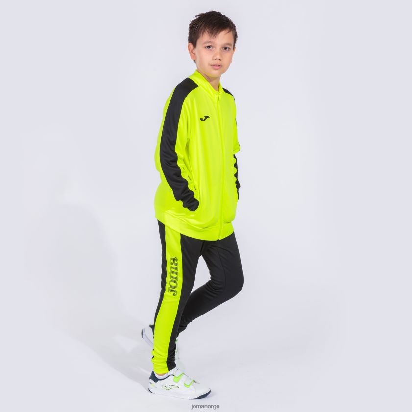nei Joma treningsdress akademi iii fluorescerende gul svart FBD0T04199 menn