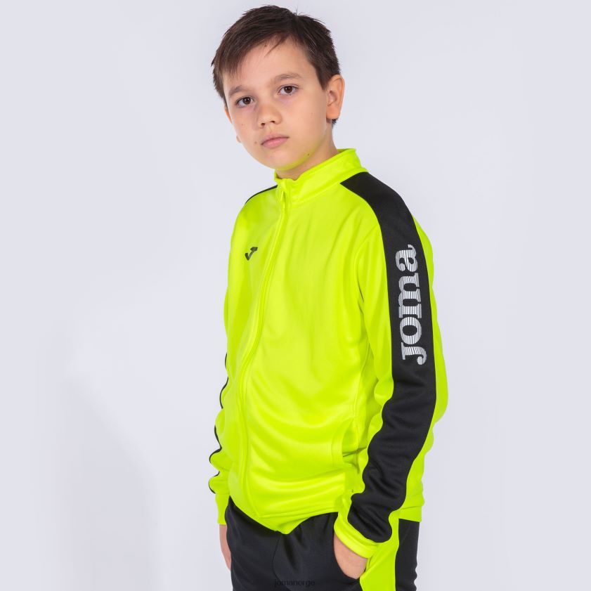 nei Joma treningsdress akademi iii fluorescerende gul svart FBD0T04199 menn