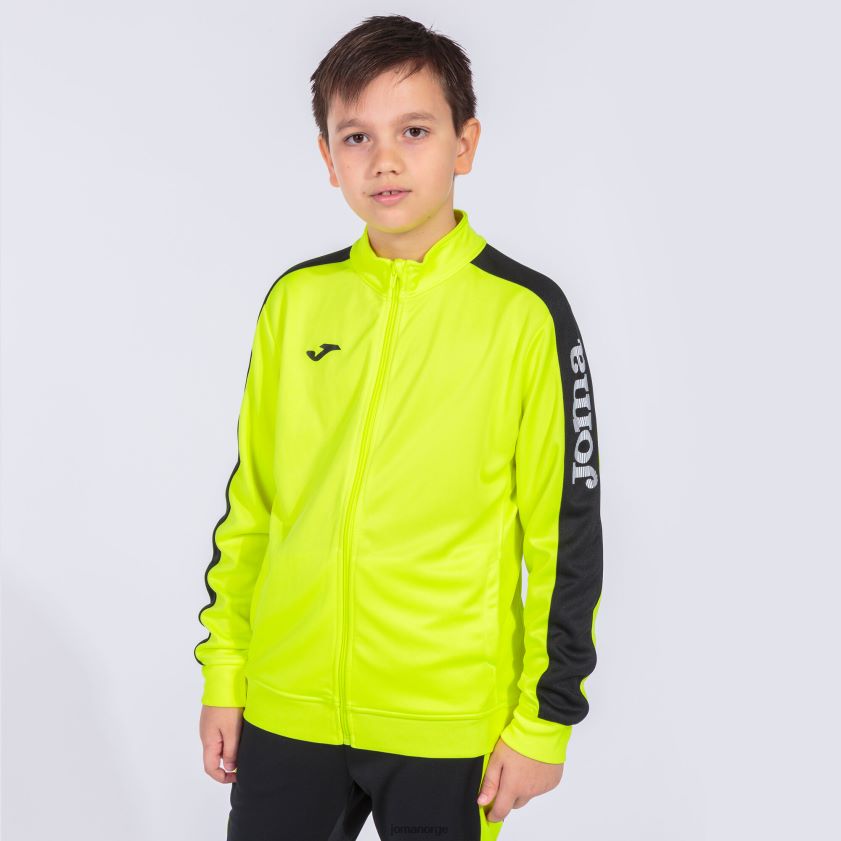 nei Joma treningsdress akademi iii fluorescerende gul svart FBD0T04199 menn