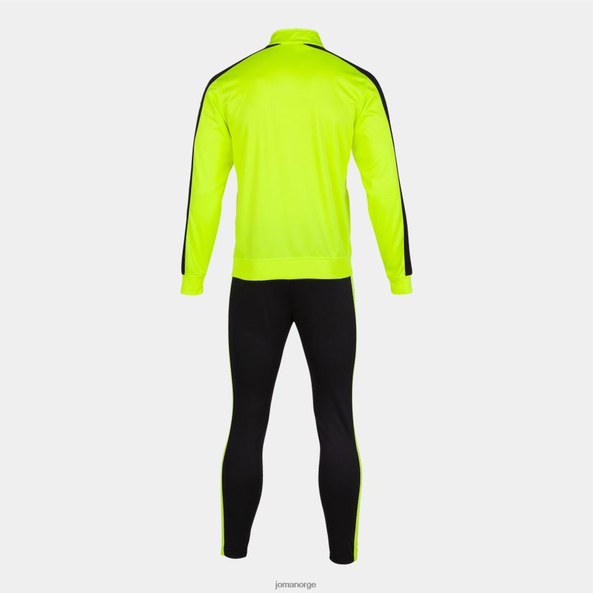 nei Joma treningsdress akademi iii fluorescerende gul svart FBD0T04199 menn