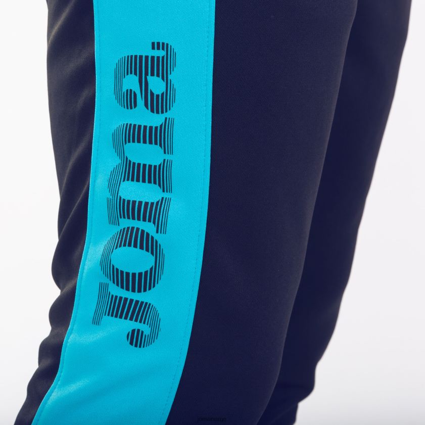 nei Joma treningsdress akademi iii fluorescerende turkis marineblå FBD0T04217 menn