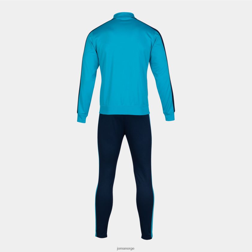 nei Joma treningsdress akademi iii fluorescerende turkis marineblå FBD0T04217 menn