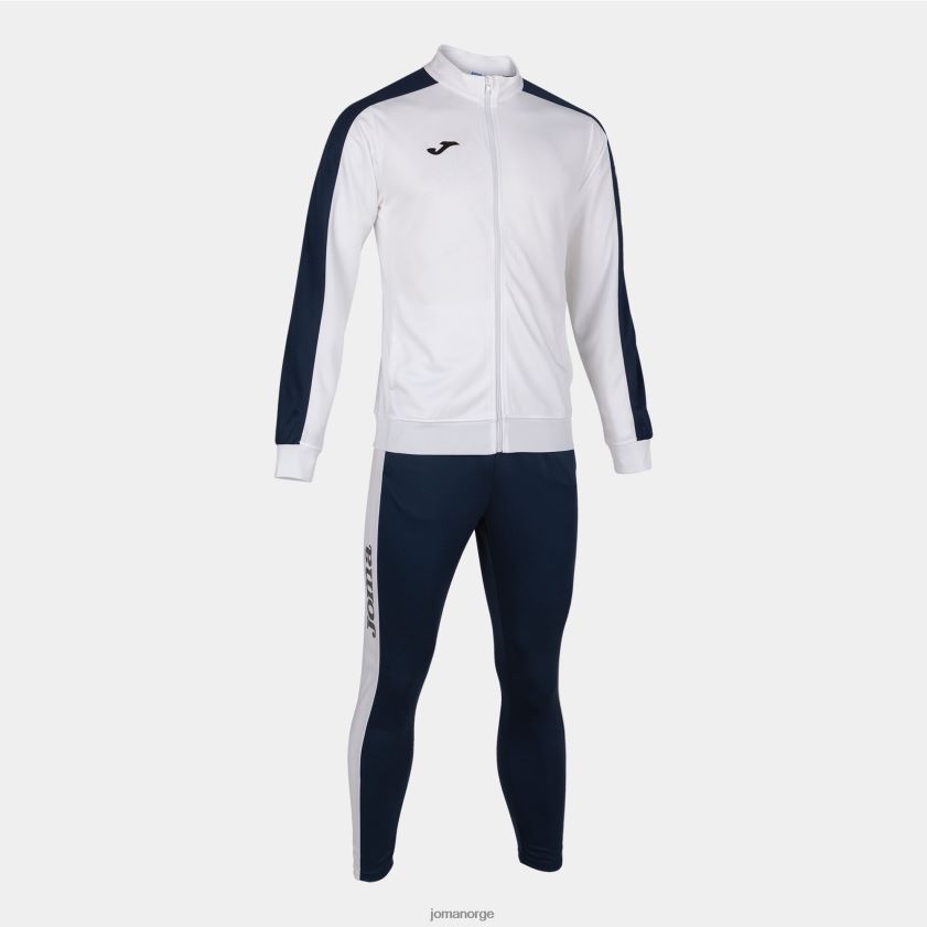 nei Joma treningsdress akademi iii hvit marineblå FBD0T04149 menn