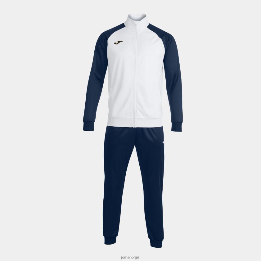 nei Joma treningsdress akademi iv hvit marineblå FBD0T04254 menn