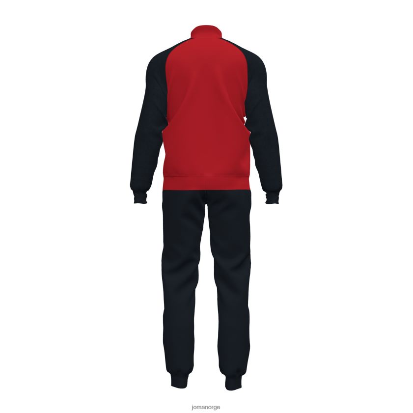 nei Joma treningsdress akademi iv rød svart FBD0T03120 menn