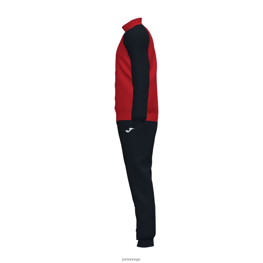 nei Joma treningsdress akademi iv rød svart FBD0T03120 menn