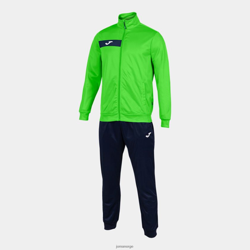 nei Joma treningsdress columbus fluorescerende grønn marineblå FBD0T03448 menn