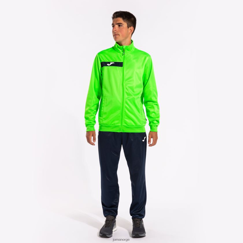 nei Joma treningsdress columbus fluorescerende grønn marineblå FBD0T03448 menn
