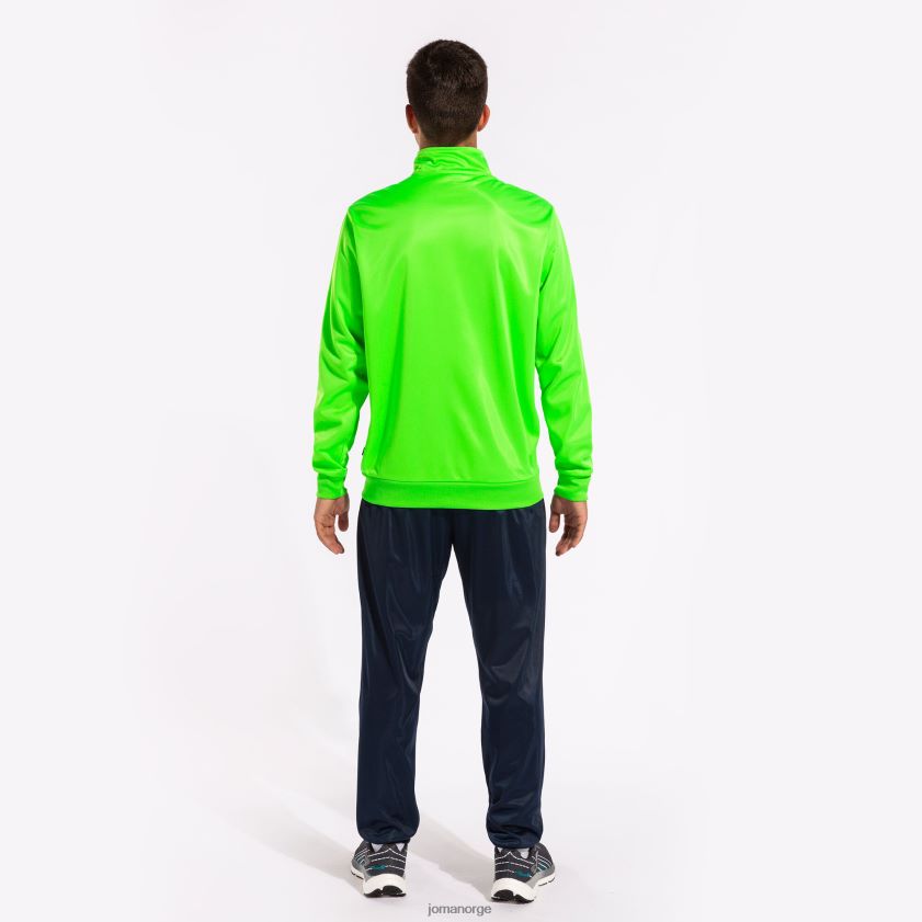 nei Joma treningsdress columbus fluorescerende grønn marineblå FBD0T03448 menn