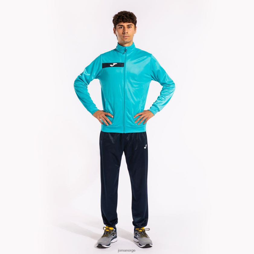 nei Joma treningsdress columbus fluorescerende turkis marineblå FBD0T03080 menn