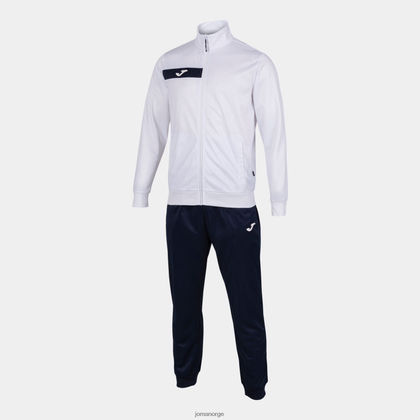 nei Joma treningsdress columbus hvit marineblå FBD0T03183 menn