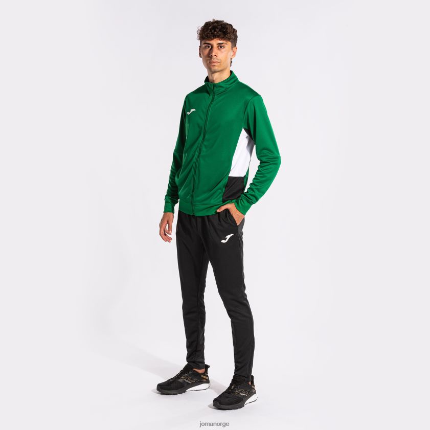 nei Joma treningsdress danubio ii grønn svart hvit FBD0T03240 menn